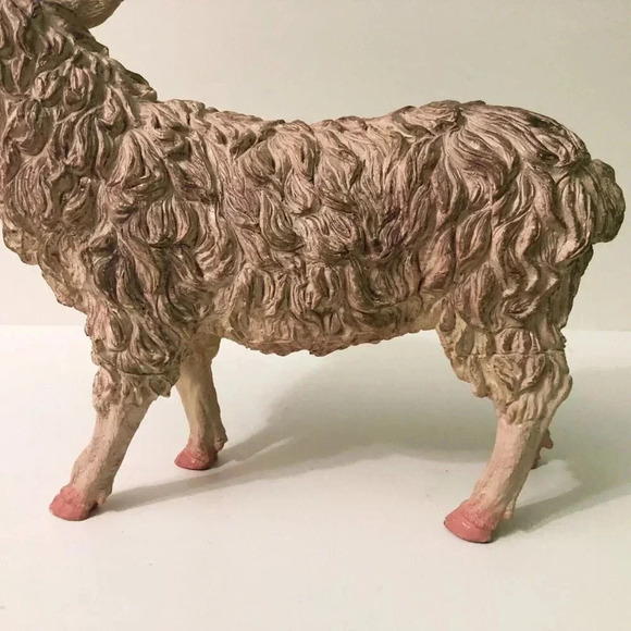 Vintage Fast Champ Soft Rubber Sheep Figure 10 Inch Long Squeeze Toy - Picture 7 of 13